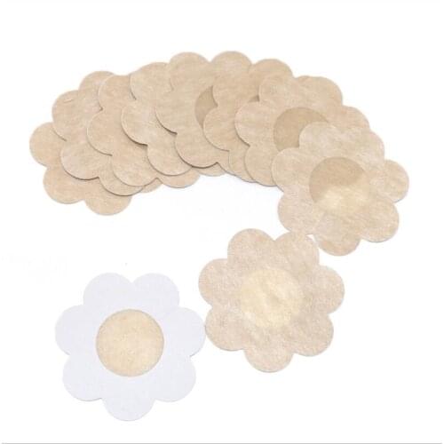 Tenglongwl Sexy Bra Pad Bluelans Womens Invisible Breast Lift Tape Stick on Bra Sticker Disposable nipple covers 100 pcs