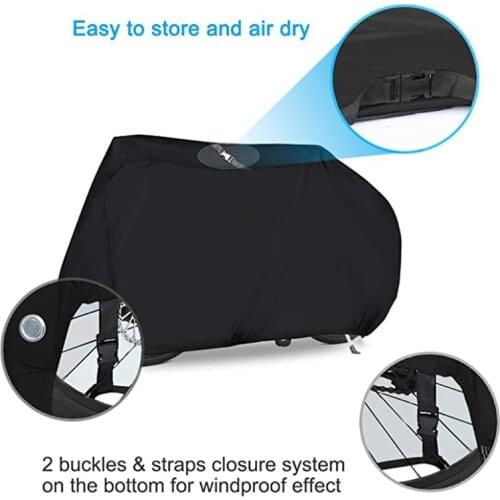 Bike Bicycle Protective Cover S-XL Size Multipurpose Rain Snow Dust All Weather Protector Covers Waterproof Garage New