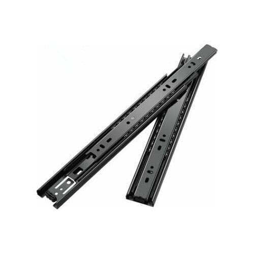 2pcs/Lot Mini Drawer Slides Short Steel Furniture Guide Rail Full Extension Kitchen Cupboard Wardrobe Hardware Guide Slide