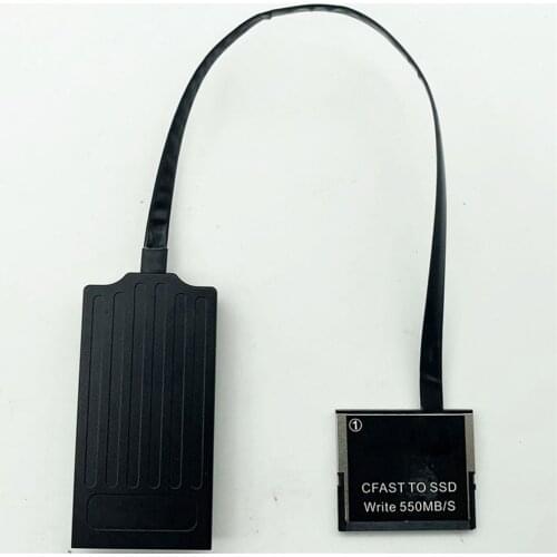 CFAST 2.0 to SSD MSATA Card Converter Adapter for CANON C200 C300 XC10 1DX2 URSA for ARRI Amira /ALEXA MINI