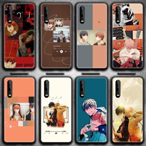 Japan Given Anime Fitted Music Gay Phone Case for Huawei P20 P30 P40 lite E Pro Mate 30 20 Pro P Smart 2020 P10