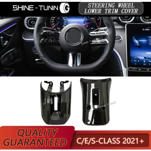 Steering Wheel Cover For W206 W213 W223 2021+ For Look Sport Edition Upgrade Trim Replacement Part