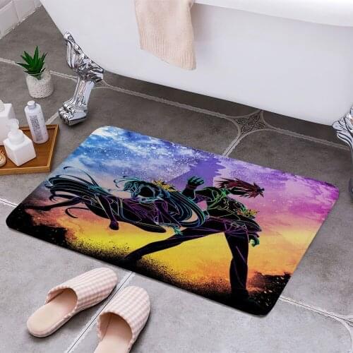 Soul of the Blank Cheaper Anti-slip Modern Area Rugs Living Room Balcony Bathroom Printed Carpet Doormat Hallway Bath Mat