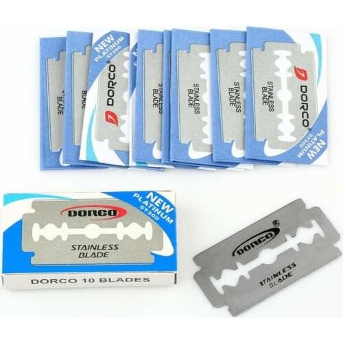 Double Edge Sided Shaving Blade Blades Straight Cut Throat Razor Shave Blades