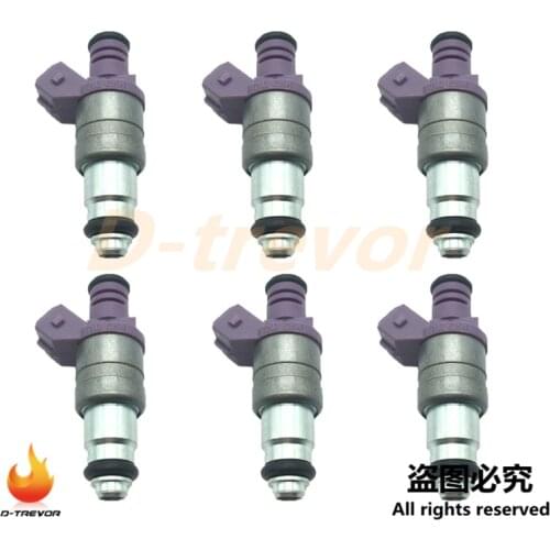 6Pcs OEM ZMZ6354 Fuel Injector nozzle For Peugeot 406 605 1998