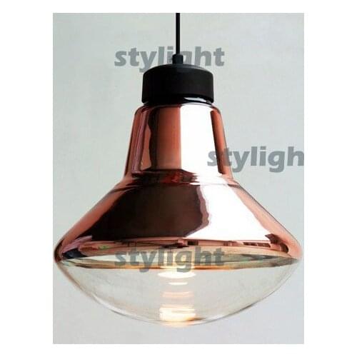 Blow Light Copper pendant lamp living room dinning room suspension lighting glass chandelier Copper Blow Light Modern design