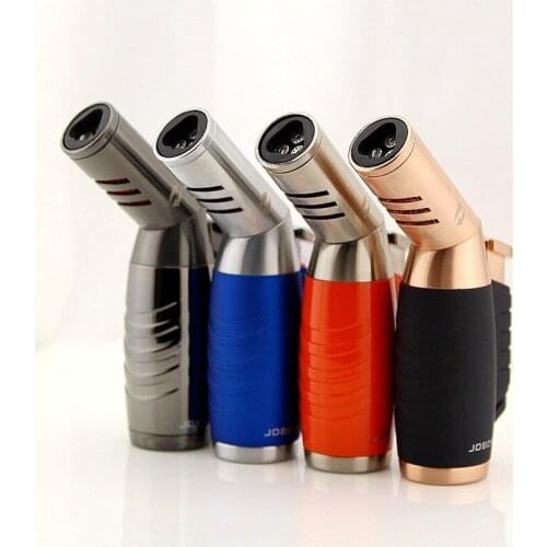 Refillable Inflatable Rotatable Three Straight Creative Lighter Spray Gun Welding Torch Lighter Smoking Accessories for Weed
