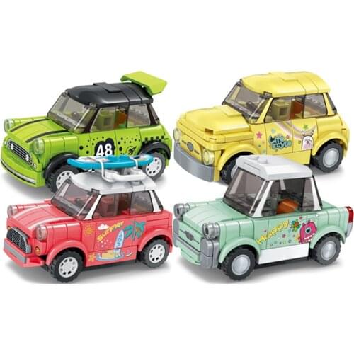 2021 City Technical Super Racers Speed Champions Supercar Racing Car Model Building Blocks Bricks Collectible Kids Toys