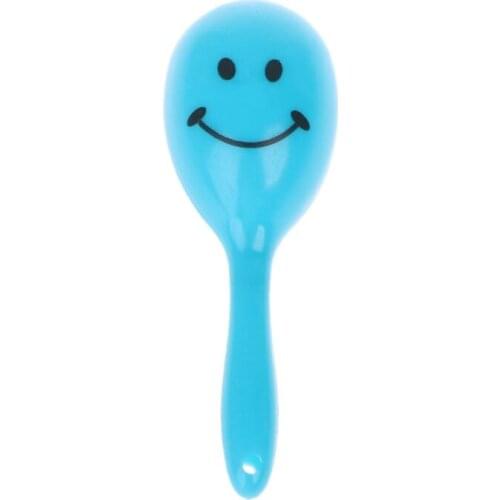 24pcs 3" Smiling Face Neon Maracas Fiesta Party Supplies Party Favors Noisemaker Party Decorations D5QA
