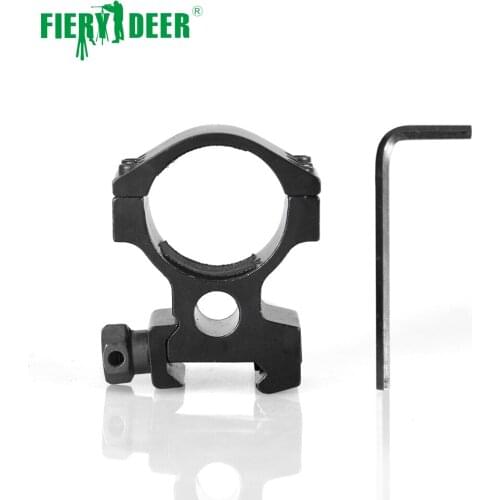 Fiery Deer Optical Sight Bracket Scope Mount Rings 20mm Rail Ring Outdoor Camping Hunting Tool / M3006