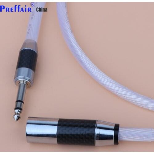Preffair OCC Copper 6.35mm to XLR,Jack 6.35mm (1/4 Inch) TRS Male to 3 PIN XLR Male Balanced Interface Cable