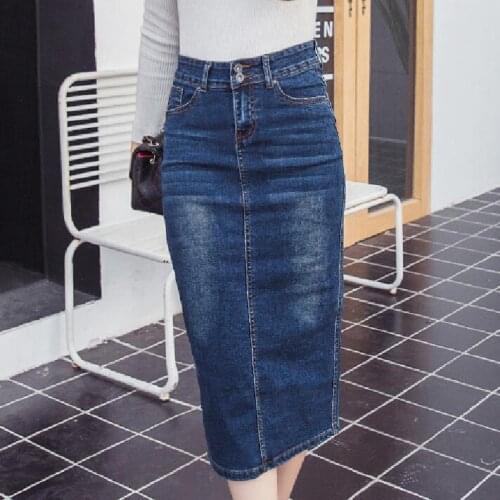 SHSHDHZX Denim Pencil Skirts China
