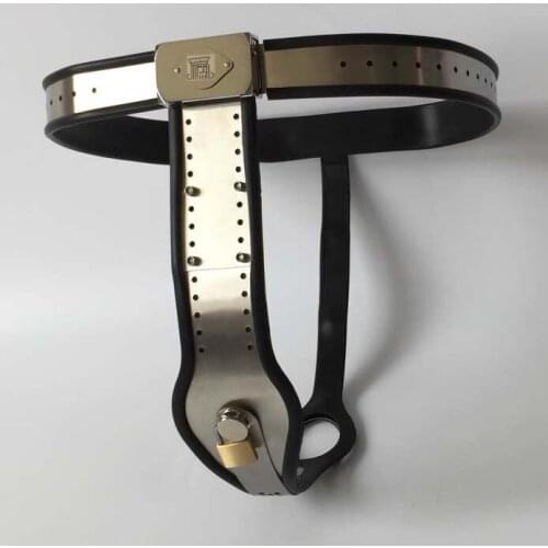 Stainless Steel Female Underwear Chastity Belt,The new T-type Chastity Belt With The New Lock , Adult Game,Sex Toy