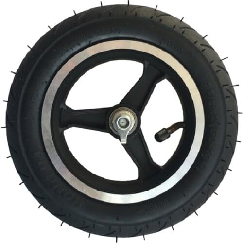 1PC 220mm 8.5" Electic Scooter Wheels With Bearing Aluminium Alloy Hub Inflatable Rubber Tyre Wheels 10mm or 8mm Bearing Hole