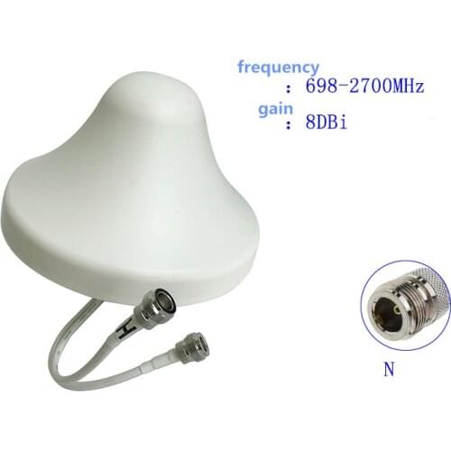 806-960/1710-2690MHZ N connector for MIMO indoor omnidirectional dual-polarized 4G ceiling antenna