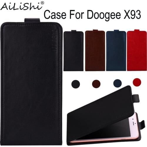 AiLiShi Case For Doogee X93 Luxury Flip PU Leather Case X93 Doogee Exclusive 100% Phone Protective Cover Skin+Tracking