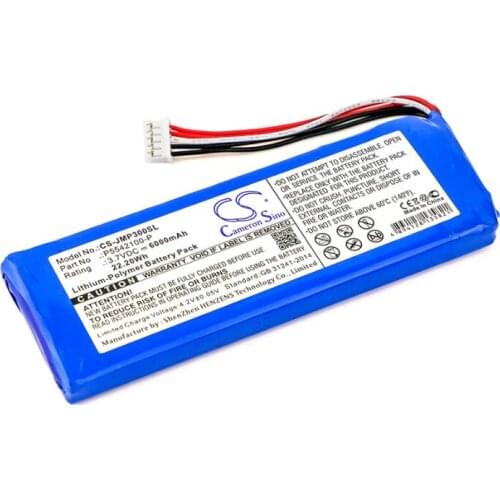 Cameron Sino 6000mAh battery for JBL 2017DJ1714 APJBLPUESE3 Pulse 3 P5542100-P Speaker Battery