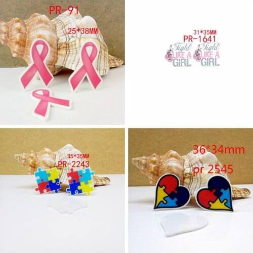 Free shipping 30 pcs cartoon planar resin ribbon 2545