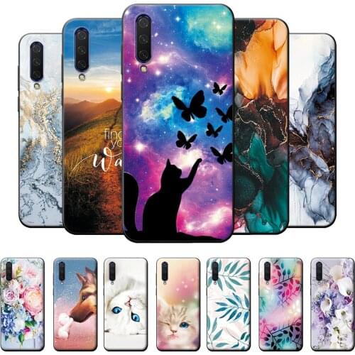 Xiaomi A3 Lite Case Soft Silicone Soft Back Cover For Xiaomi CC9 Mi A3 Lite Case Cover Cute Xiaomi Mi A3 Lite Phone Case Bumper