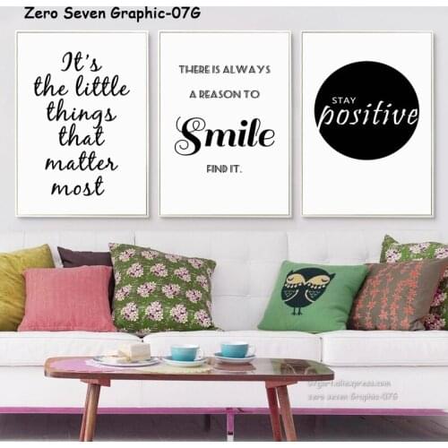 Black And White Inspirational Phrase Canvas Painting Posters And Prints Living Room Bedroom Wall Art Pictures Home Decoration