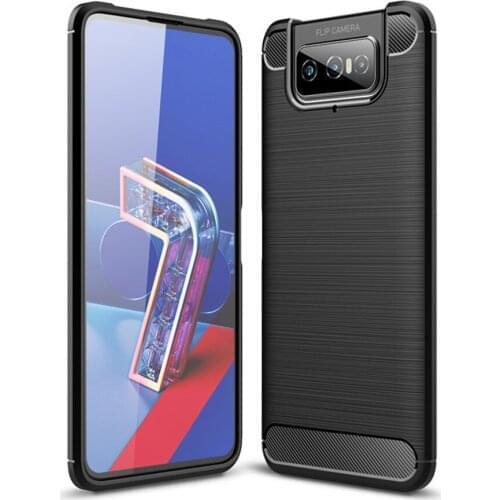 For Asus Zenfone 8 Filp ZS672KS Case Luxury Full Soft TPU Silicone Cover Case For Asus Zenfone 8Filp ZS672KS Phone Cases
