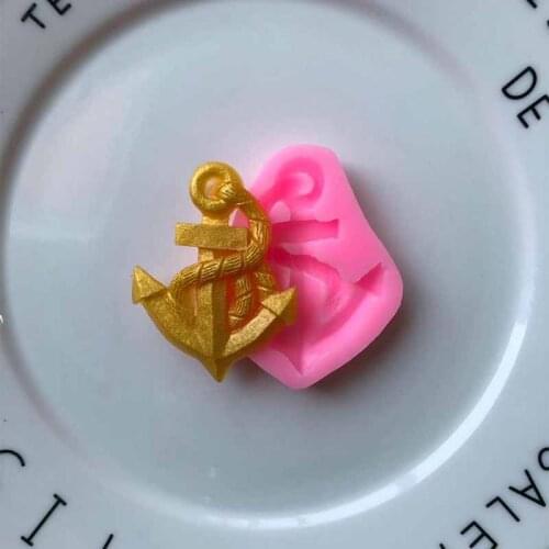 Anchor shape Fondant mold Silicone chocolate mold Cake decorating tool