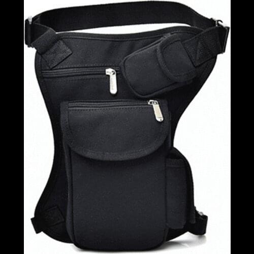 Men Canvas Drop Waist Bags Leg Pack Bag Men Belt Bicycle And Motorcycle Money Belt Fanny Pack For Work High Quality