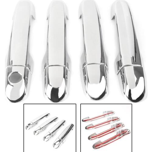 Chrome Door Handle Cover Trim For KIA Forte Cerato 2010 2011 2012 ABS Plastic