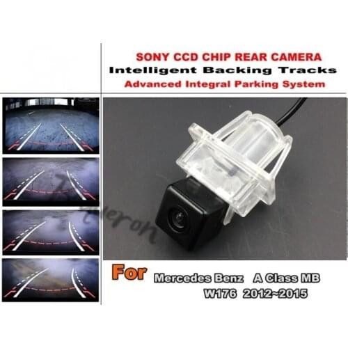 For Mercedes Benz A Class MB W176 2012~2015 Directive Parking Tracks Camera Back Up Camera High Quality Car Accessory