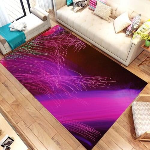 Abstract Rug, 3d Print Rug,Purple Rug, Modern Rug,Home Decor Carpet,For Living Room Rug,Fan Carpets, Area Rug, Non Slip Rugs