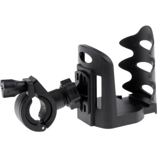 Indoor Auto Cycling Exercise Bike Water Bottle Holder Mount, Drink Cup Bottle Cage Bracket Stand for Stationary Gym Handlebar