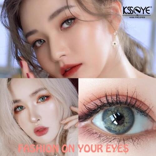 International Hotsale Contact Lenses Fashion Color Eye Contact Lens Russiangirl Himalaya Iceland Seriess Blue Green Contacts