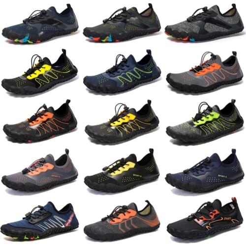 Mans shoe Water Shoes Brook Shoe Outdoor Hiking Shoe five-finger Swimming Shoe Diving Beach Shoes Barefoot Swimming Shoes Woman