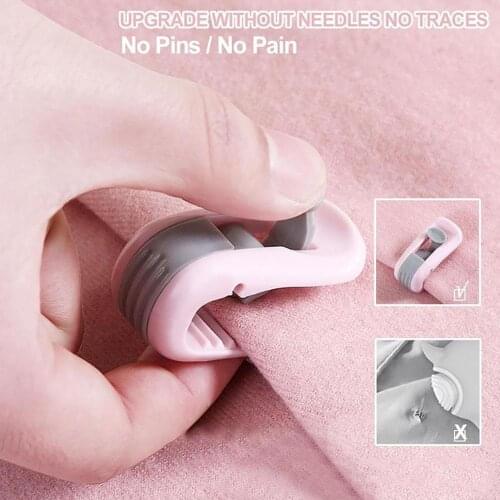 6 Pcs Non-slip Quilt Blanket Clip Duvet Quilt Clips Plastic Blankets Fastener Clip Cover Duvet Sheet Fixer Sleep Anti-run Device