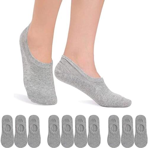 Girl Socks Hot Sale High Quality Sneaker Socks Women Footies Invisible Short Silicone Pad Non-Slip For Dropshipping