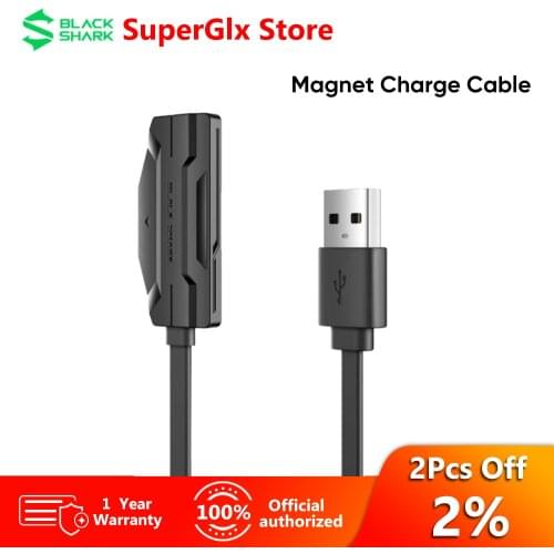 Original Black Shark Magnet Charging Cable 18w Fast Charging Magnetic Connection 1.2m usb Cable for Black Shark 3 Pro