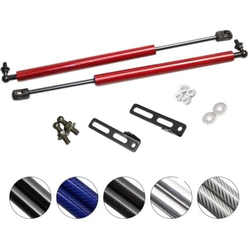 For Suzuki SX4 S-Cross II 2013-2020 Front Hood modify Refit Carbon Fiber Gas Spring Lift Supports Struts Rod Arm Shocks