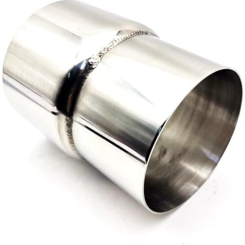 2.75" ID to 3" ID 304 Stainless Steel Exhaust Pipe Reducer Adapter Connector