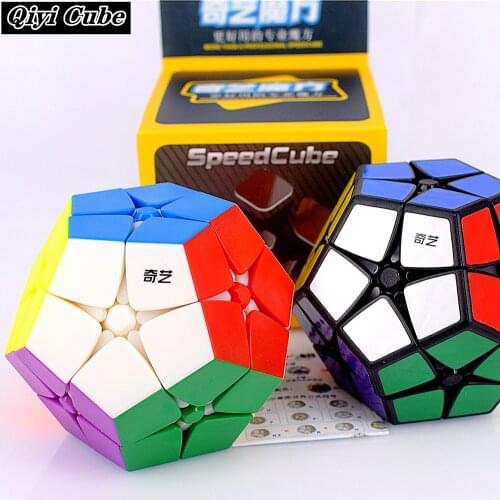 Qiyi 2x2 Megaminxeds Speed cube 2x2x2 Dodecahedron cube 12 sided Magic cube Puzzle Cubes cubo magico