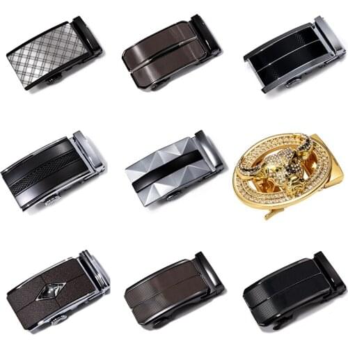 New Fashion Men Automatic Buckle Belts Luxury Designer Buckle For 3.5cm Strap Business Party Wedding Gifts Barry.Wang