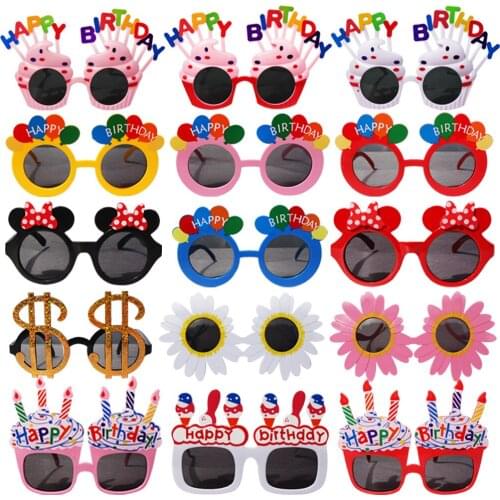 1pc Hawaii Tropical Party Sunglasses Flamingo Party Decor Pineapple Sun Glasses Hawaiian Luau Pool Bride to be Party Supplies