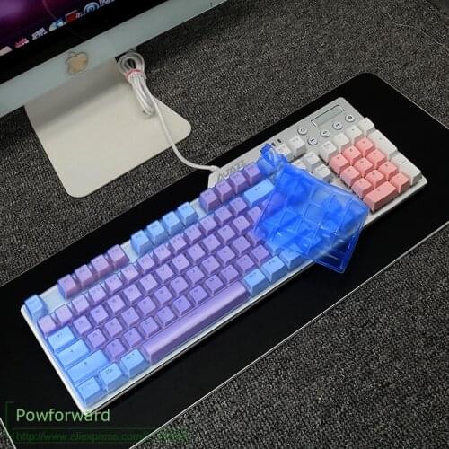 Waterproof Keyboard Cover Protector Skin For Ajazz AK35i AK40S AK47 AK49 AK510 AK60 87 104 key keyboard covers