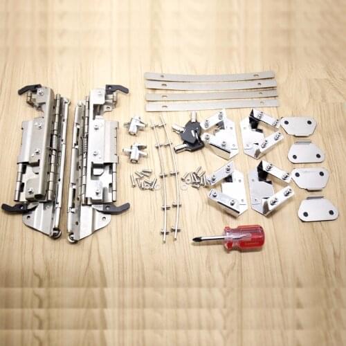 Hard Saddlebag Hardware Latch Lock Hinge Kits For Harley Touring Road King Electra Street Glide 1996-2013 FLHX FLHR FLH/T