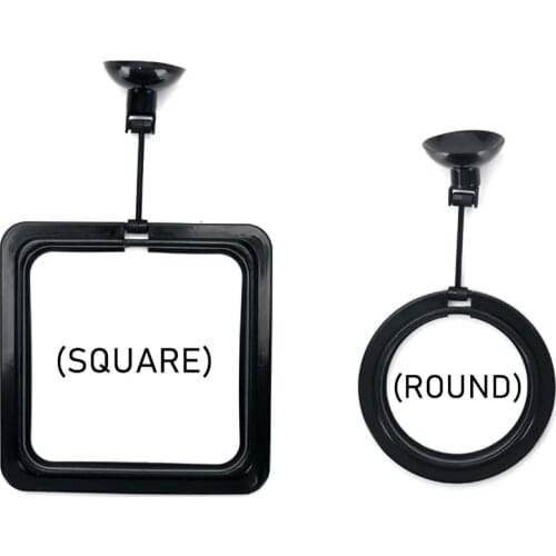 1Pcs Fish Feeding Aquarium Fish Tank Ring Feeder Station Floating Food Water Plant Buoyancy Circle Feeding Ring Aquarium