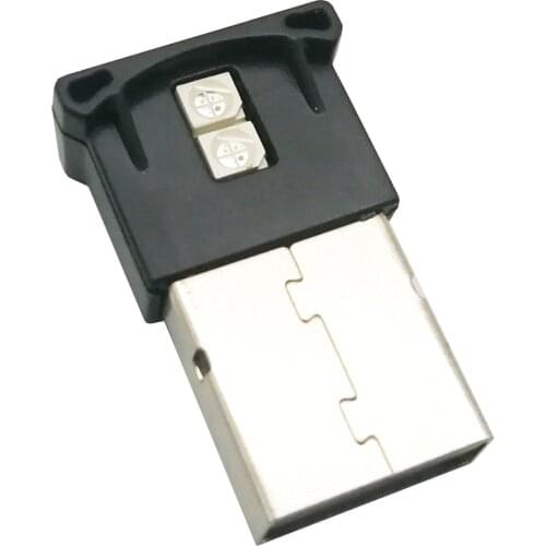 1PC Mini USB LED Photosensitive Automatically Turns On Low-power RGB Multi-function High-brightness Ambient Night Light