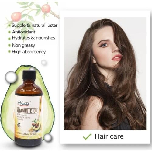 100% Pure Natural VE Oil Massage Spa Avocado Essential Oil Cold Pressed Moisturiser Castor Oil Hydrating Hair Care 50/100ML