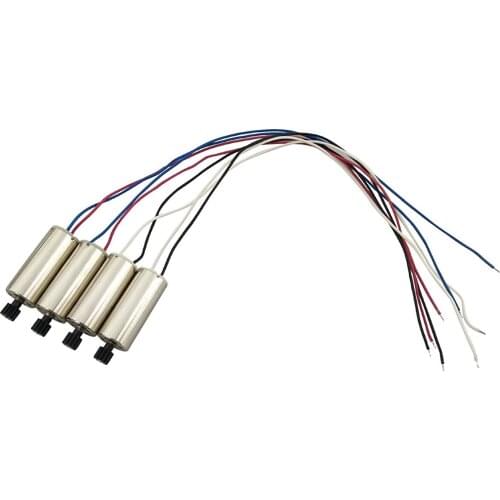 4Pcs Motor for VISUO XS809 XS809S XS809HC XS809HW Mini Foldable Selfie RC Quadcopter Drone Spare Parts CW Motor+CCW Motor