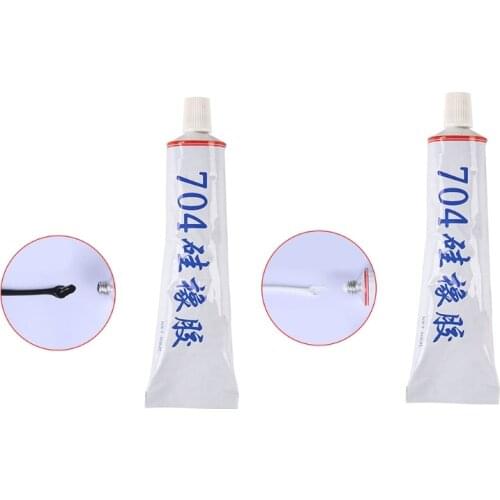 704 Quick Drying Silicone Adhesive Waterproof Glue for Electronic Components Outdoor Lamps Sealing Bonding Insulation