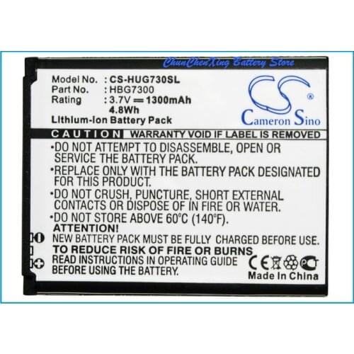 Cameron Sino High Quality 1300mAh Battery HBG7300 for Huawei G7300, For T-Mobile Energy