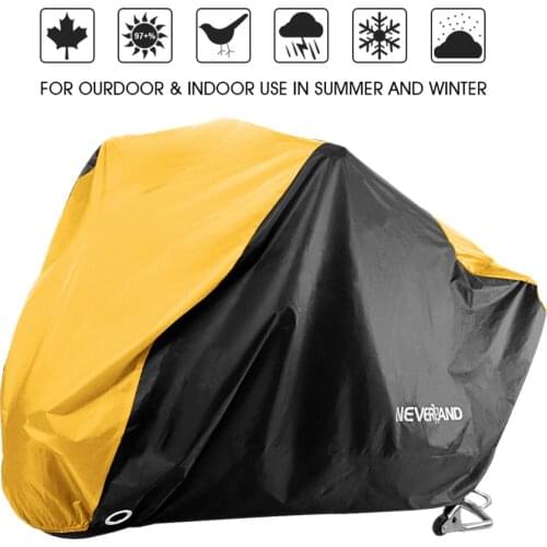 190T Polyester Taffeta Motorcycle Scooter Cover Water Rain Proof UV Sun Indoor Outdoor Protector Motor Bike Covers XXL XXXL D35